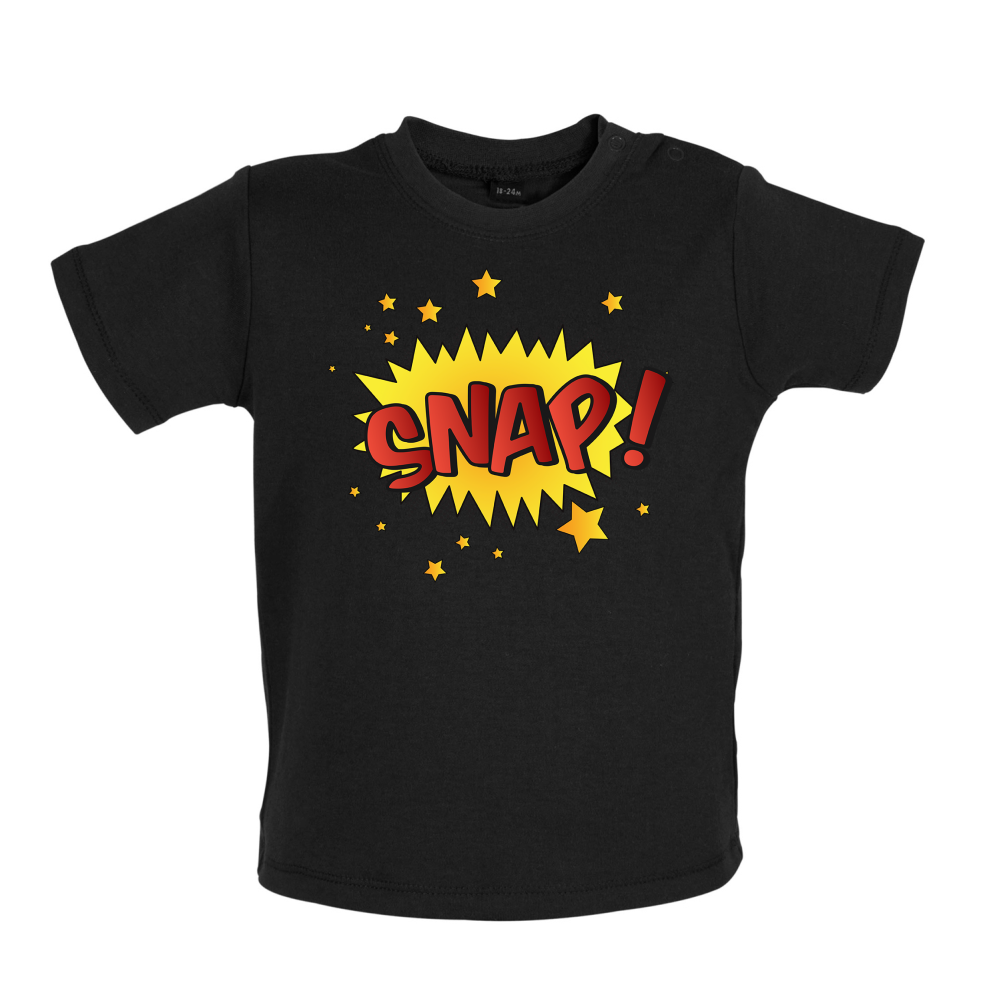 Snap! Word Art Baby T Shirt