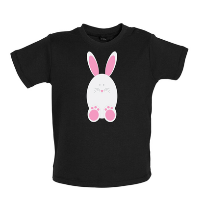 White Easter Bunny Baby T Shirt