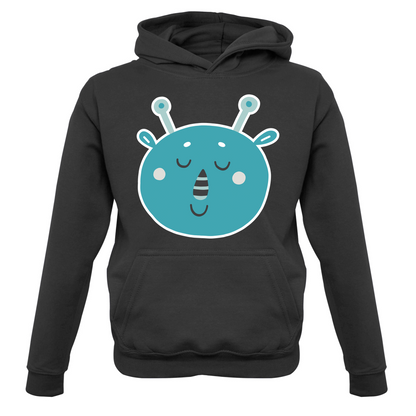 Smiley Face Martian Kids T Shirt