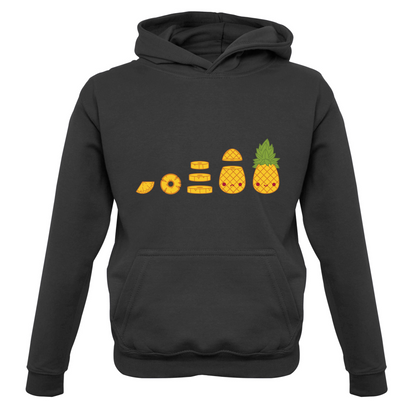 Evolution Of Pineapple Kids T Shirt