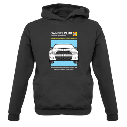 Car Owners Manual Mustang Mustang Kids T Shirt