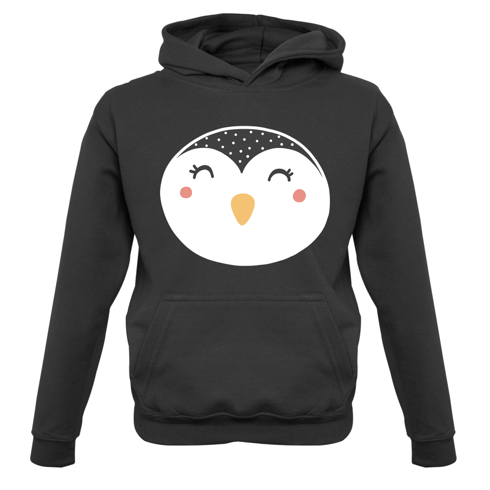 Smiley Face Penguin Kids T Shirt