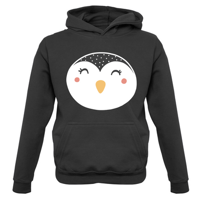 Smiley Face Penguin Kids T Shirt
