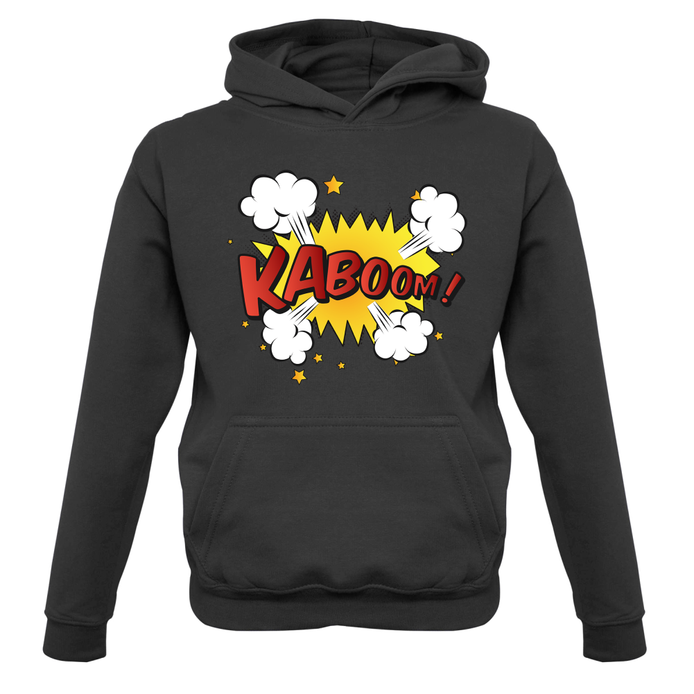 Kaboom! Word Art Kids T Shirt