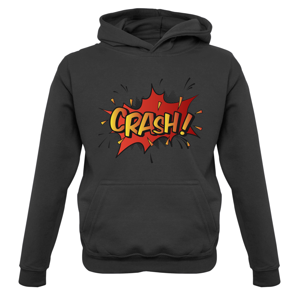 CRASH! Word Art Kids T Shirt