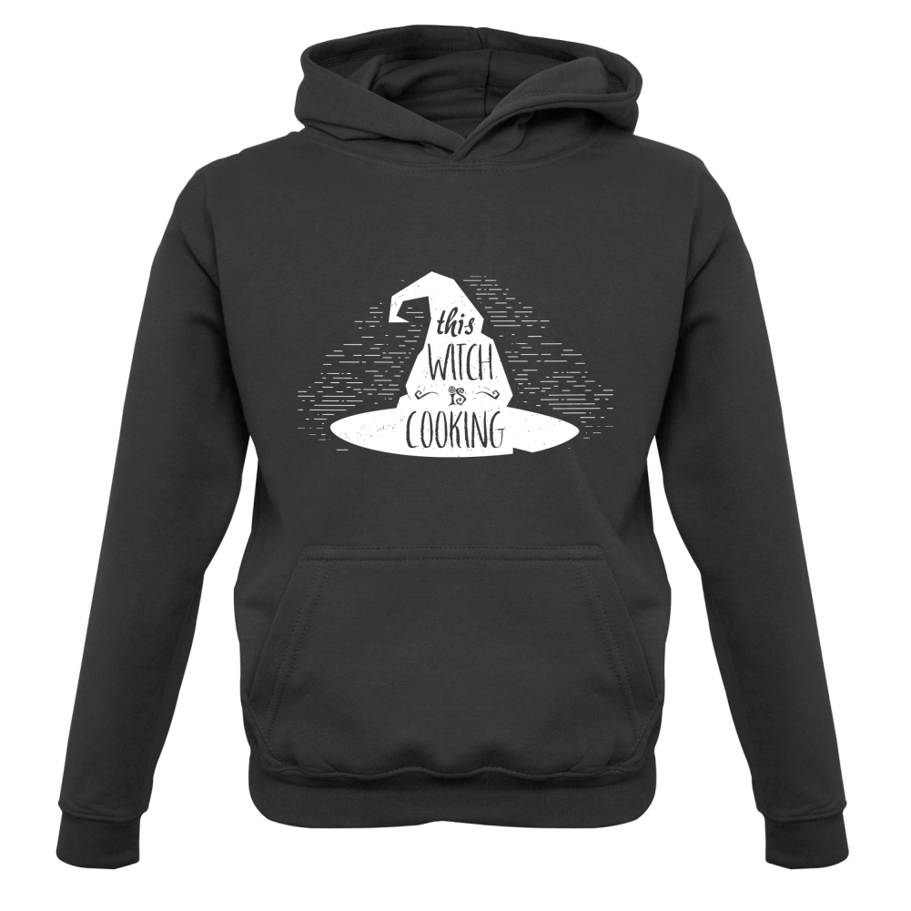The Witch Is Cooking Kids T Shirt