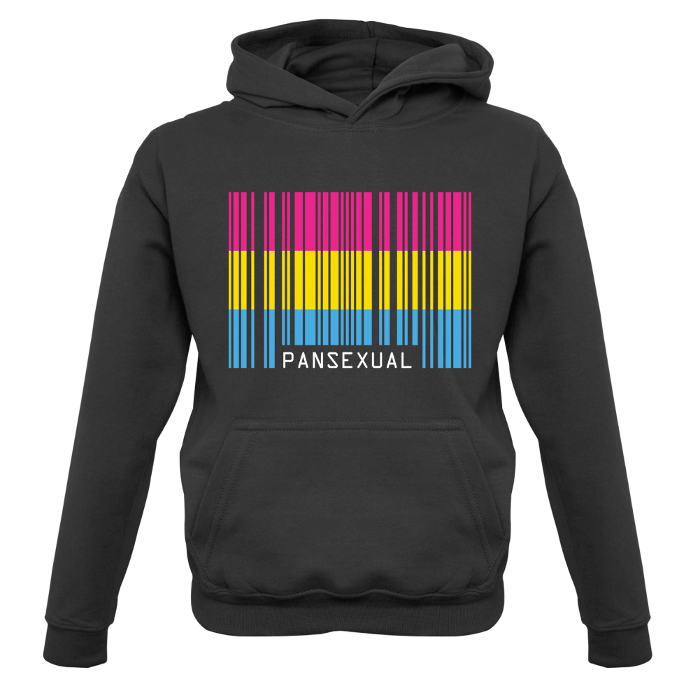 LGBT Barcode Flags - Pan Sexual Kids T Shirt