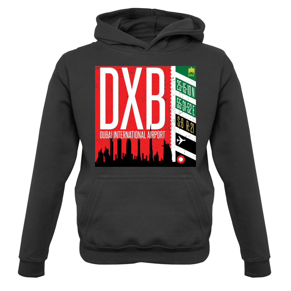 Dubai Airport Kids T Shirt