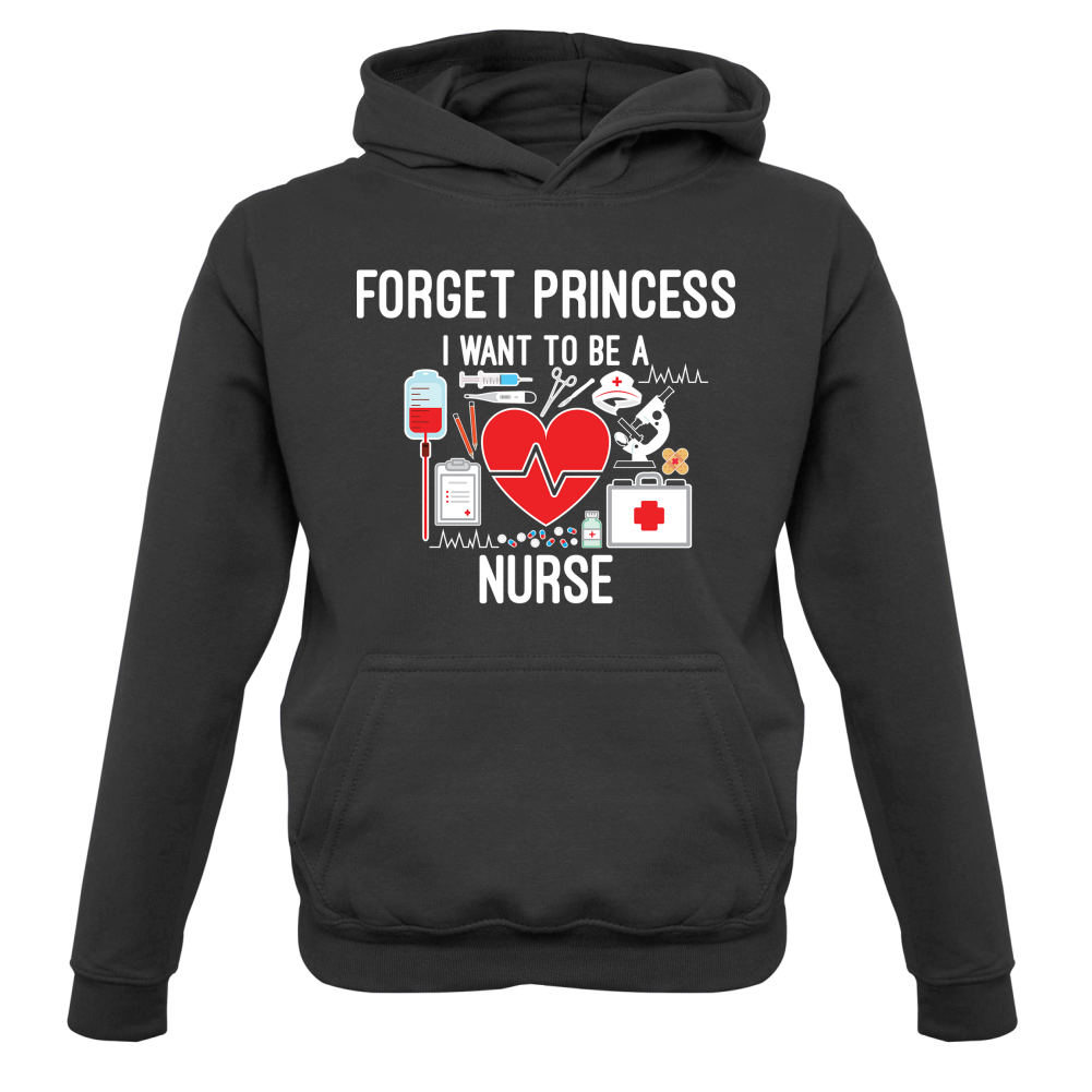 Forget Princess Nurse Kids T Shirt