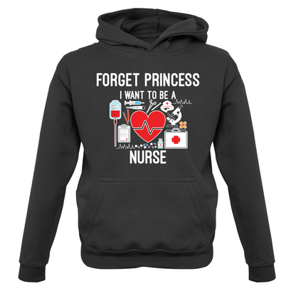 Forget Princess Nurse Kids T Shirt
