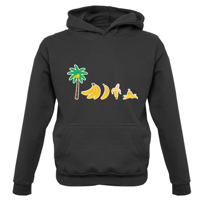 Evolution Of Banana Kids T Shirt