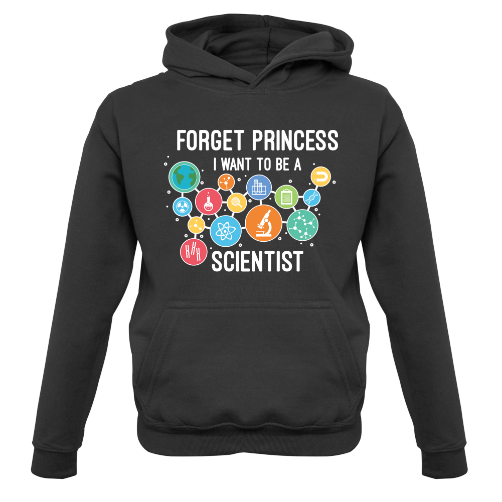 Forget Princess Scientist Kids T Shirt