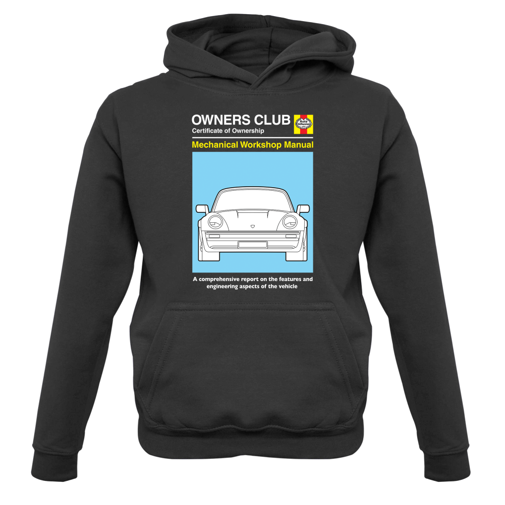 Car Owners Manual 930 Turbo Kids T Shirt