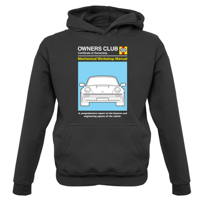 Car Owners Manual 930 Turbo Kids T Shirt