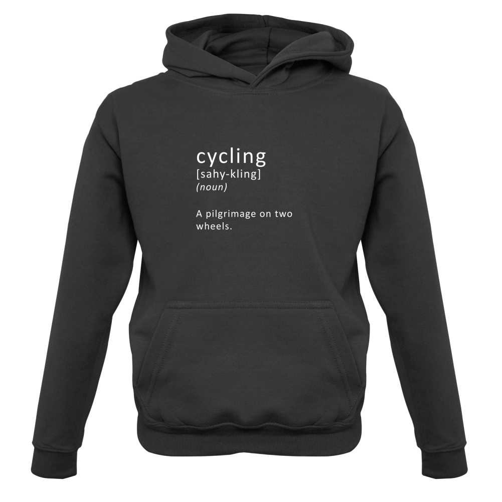 Funny Definition Cycling Kids T Shirt
