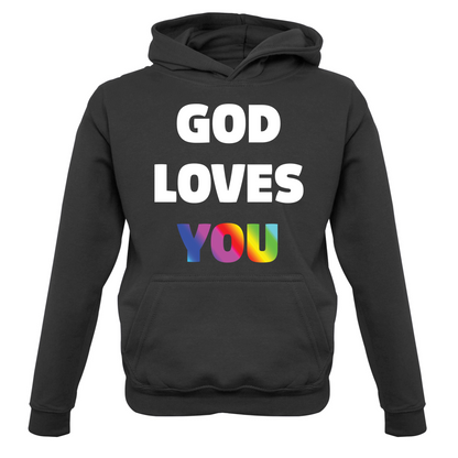 God Loves You Kids T Shirt