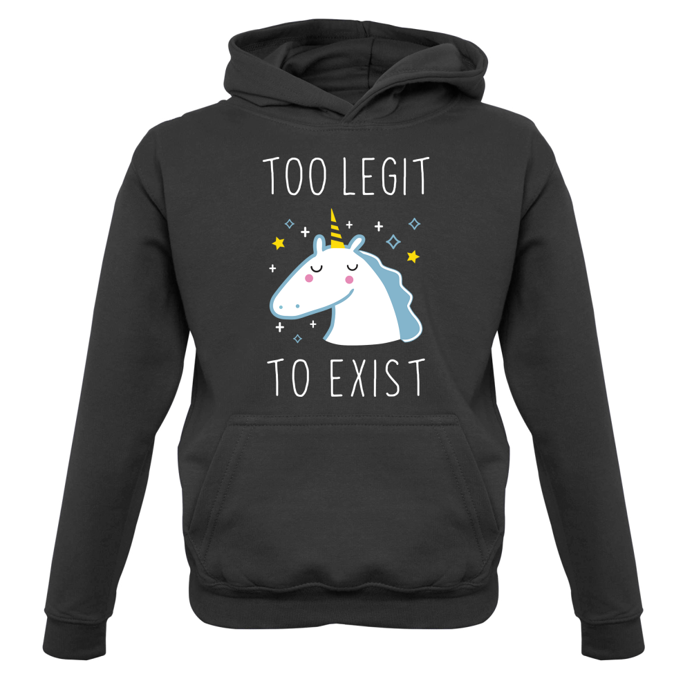 Too Legit To Exist Kids T Shirt