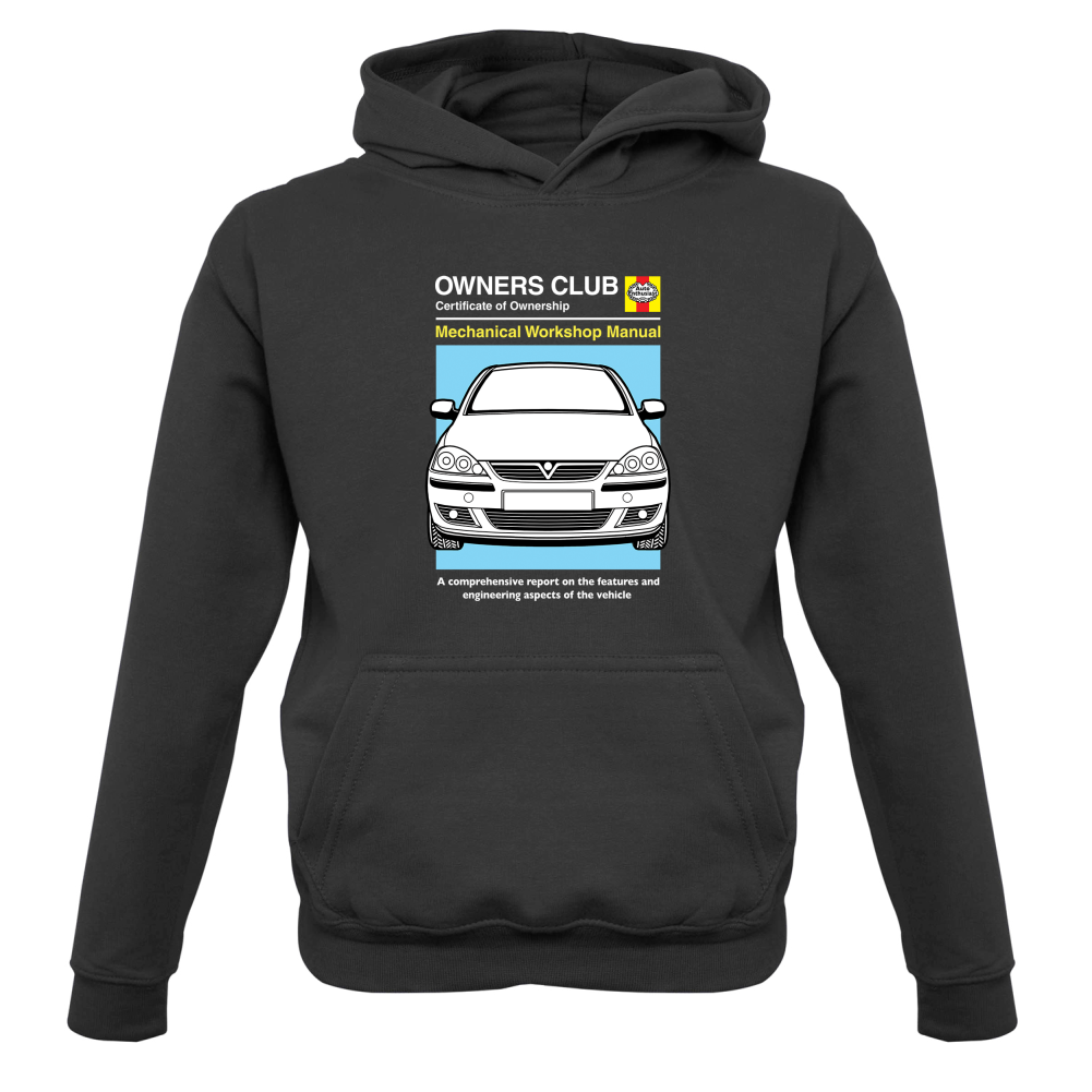 Car Owners Manual Corsa Kids T Shirt