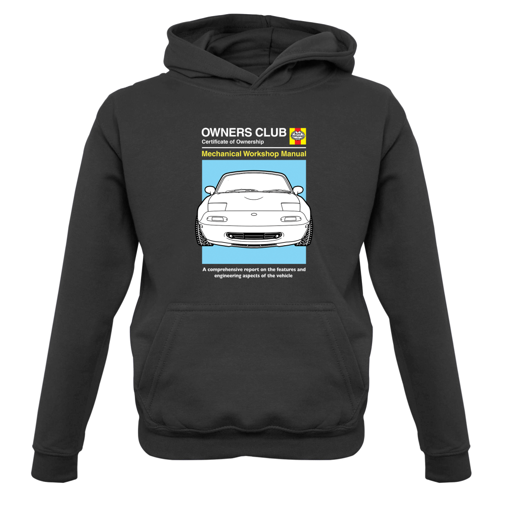Car Owners Manual MX-5 Kids T Shirt