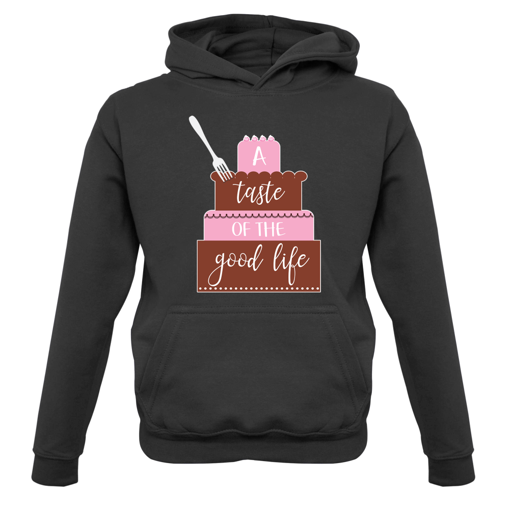 Taste The Good Life Kids T Shirt