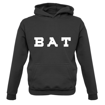 Justcie Bat College Style Kids T Shirt