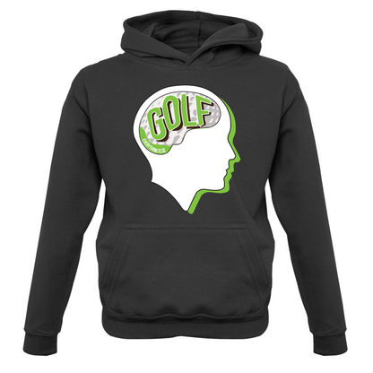 I Thiink About Golf Kids T Shirt