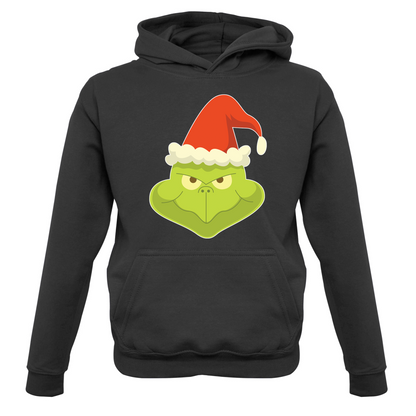 Grinch Face Kids T Shirt
