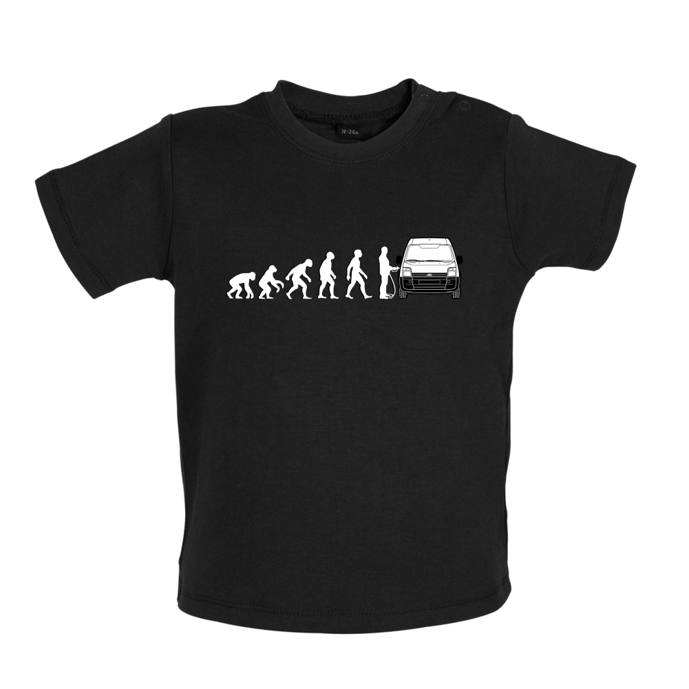 Evolution of Man Transit Driver Baby T Shirt