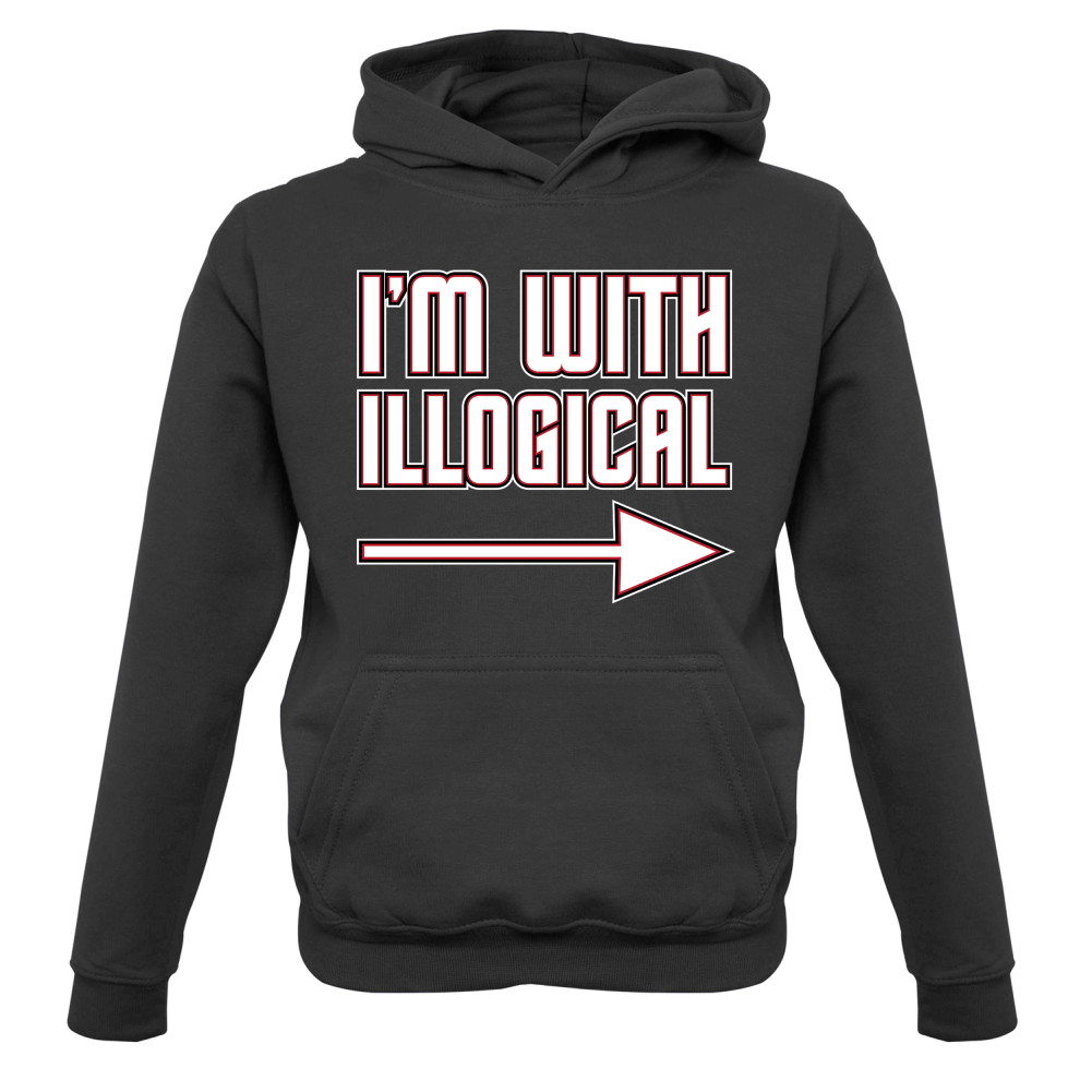 I'm With Illogical Kids T Shirt