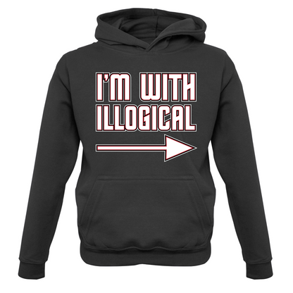 I'm With Illogical Kids T Shirt