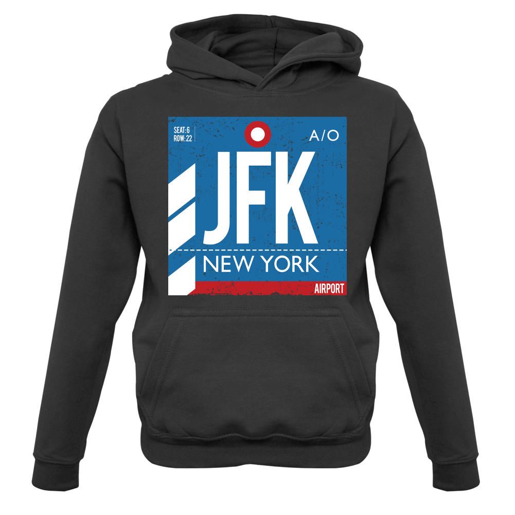 New York Airport Kids T Shirt
