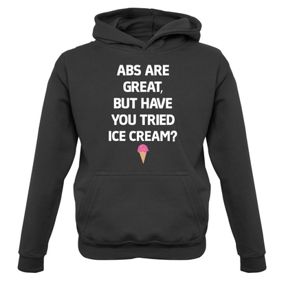 Abs Are Great, Ice Cream  Kids T Shirt