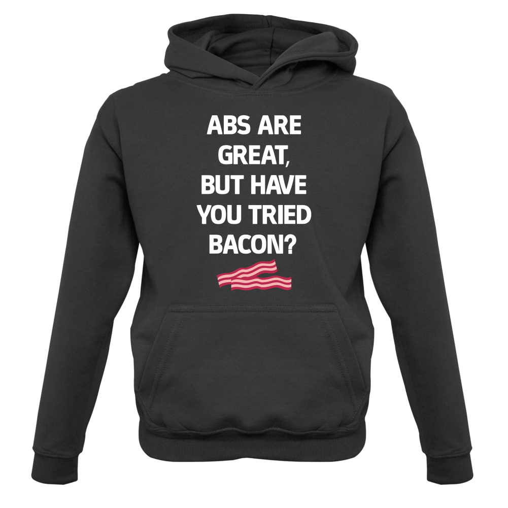 Abs Are Great, Bacon Kids T Shirt