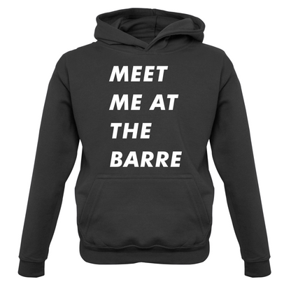 Meet Me At The Barre Kids T Shirt
