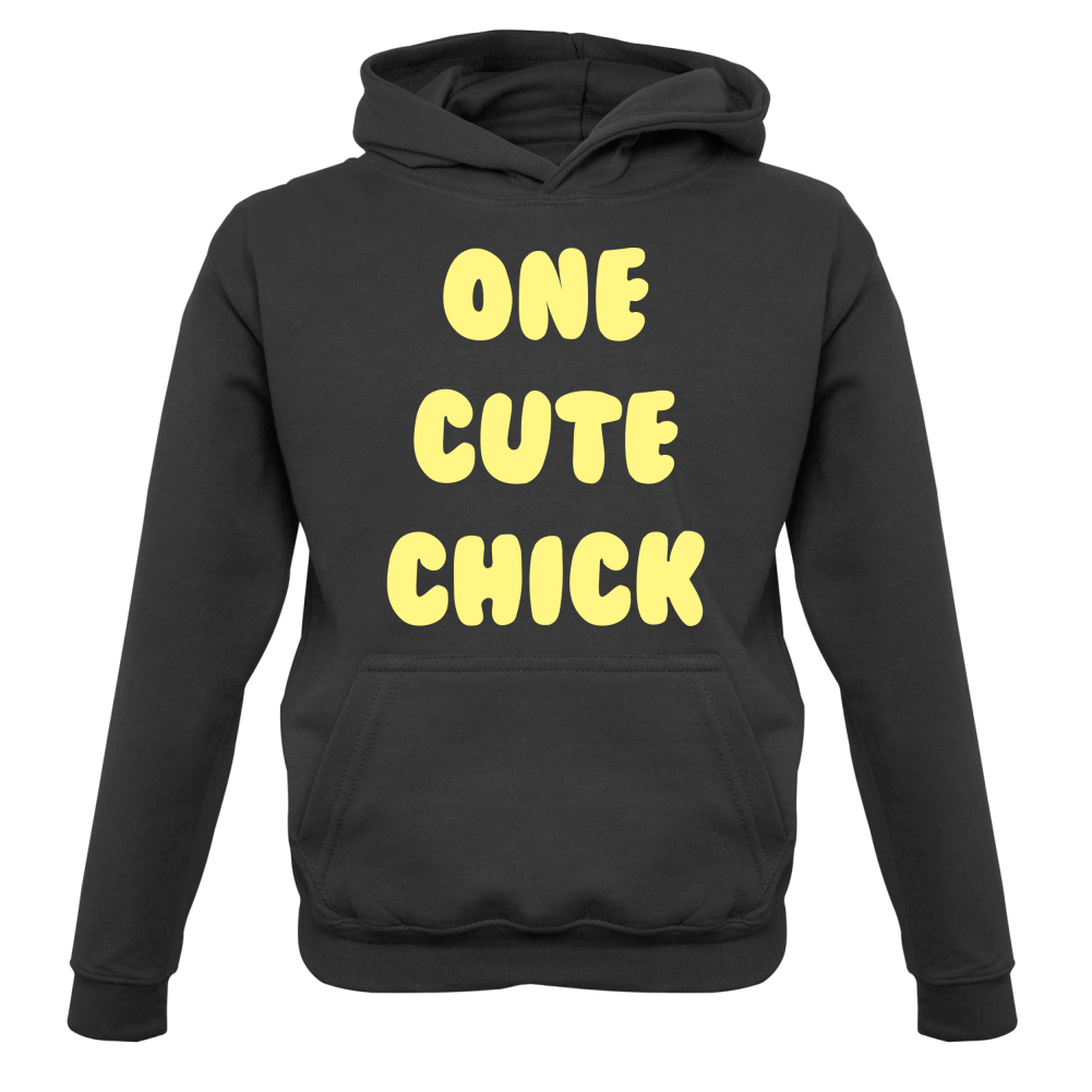 One Cute Chick  Kids T Shirt