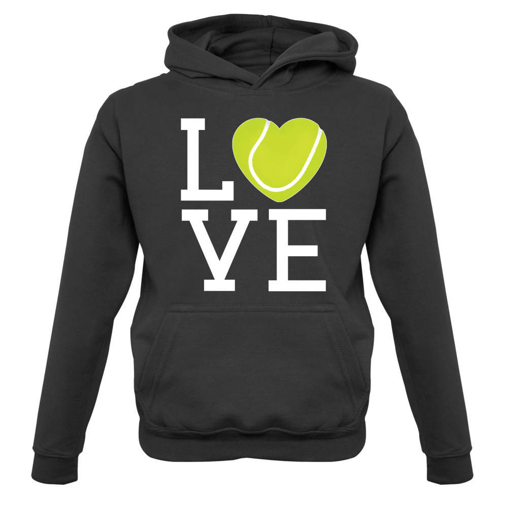 I Love Tennis Kids T Shirt