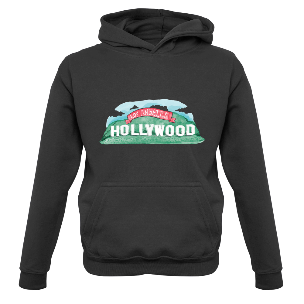 Hollywood Sign Kids T Shirt