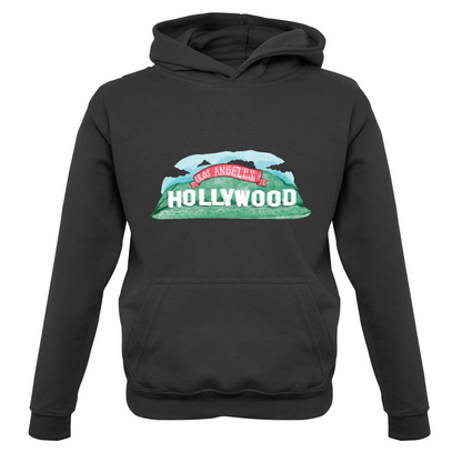 Hollywood Sign Kids T Shirt