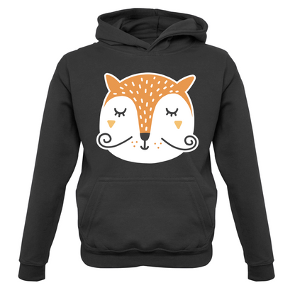 Smiley Face Mr Fox Kids T Shirt