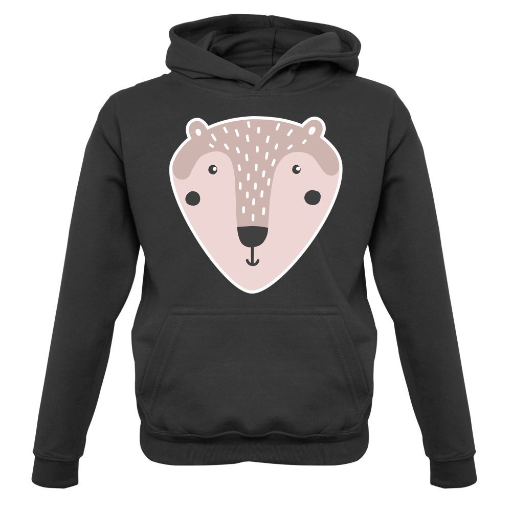 Smiley Face Mr Bear Kids T Shirt