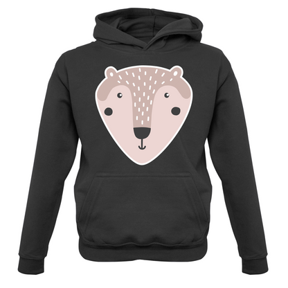 Smiley Face Mr Bear Kids T Shirt