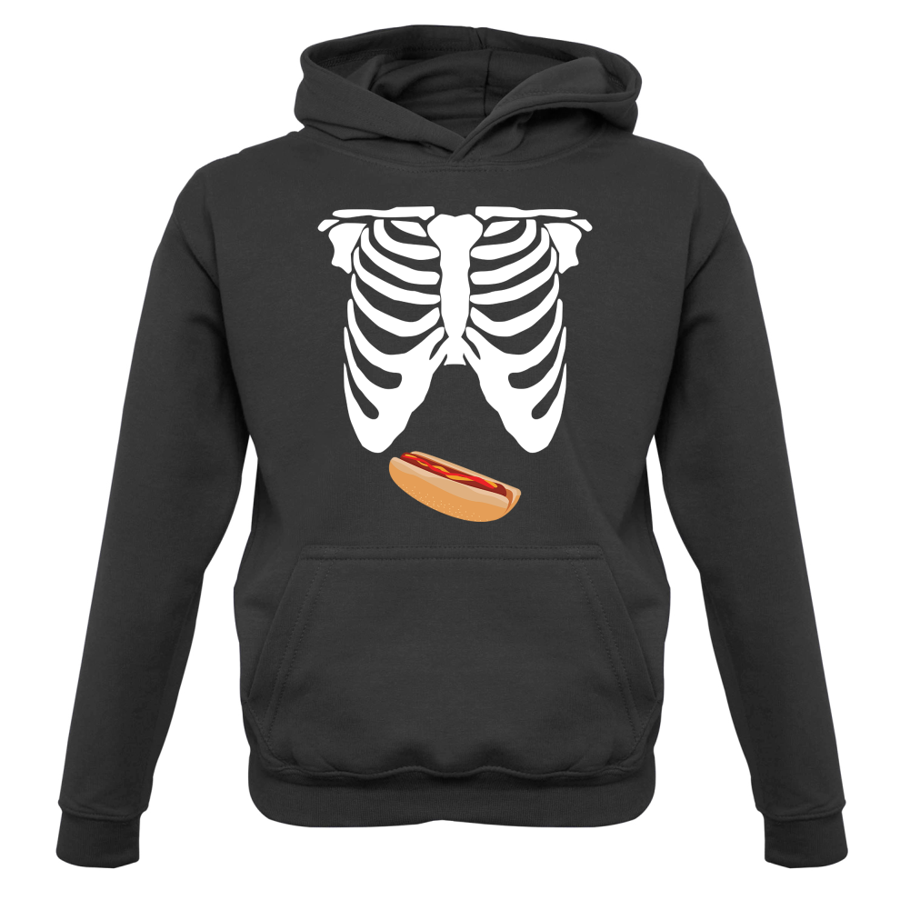 Hotdog Tummy Kids T Shirt