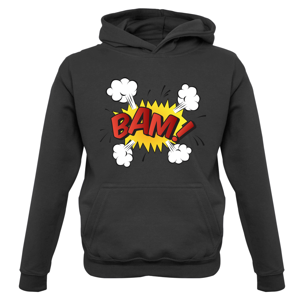 Bam! Word Art Kids T Shirt