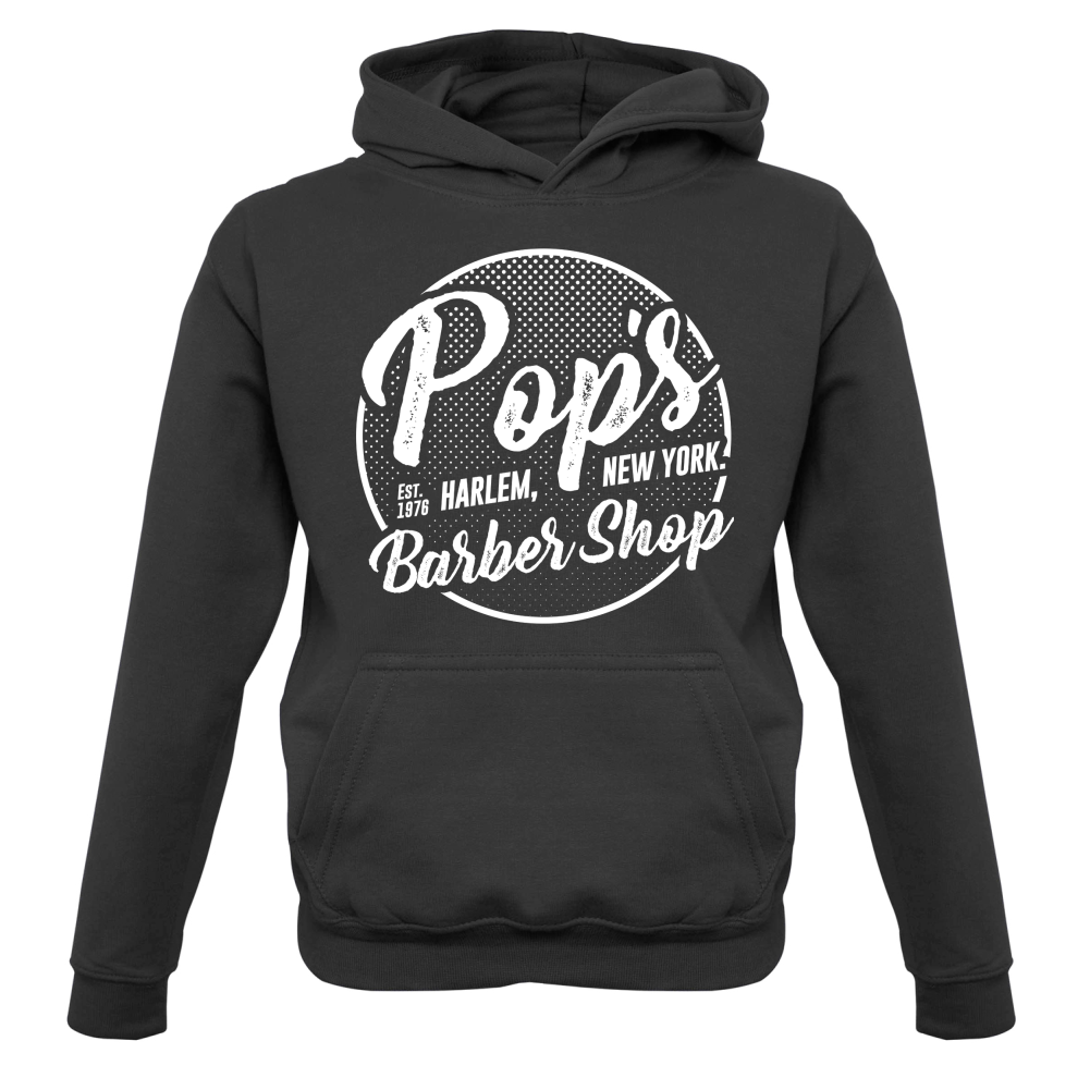 Pop's Barber Shop Kids T Shirt