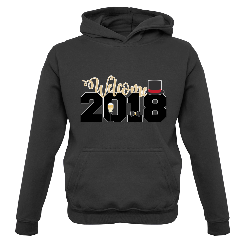 Welcome 2018 Kids T Shirt