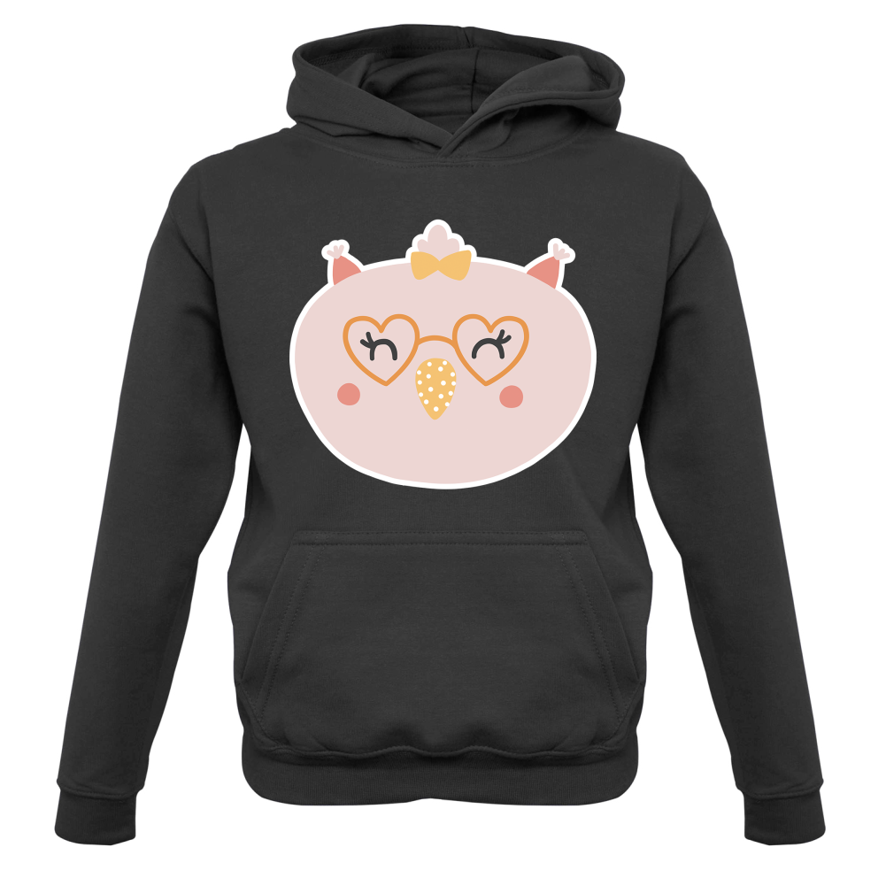 Smiley Face Chick Kids T Shirt