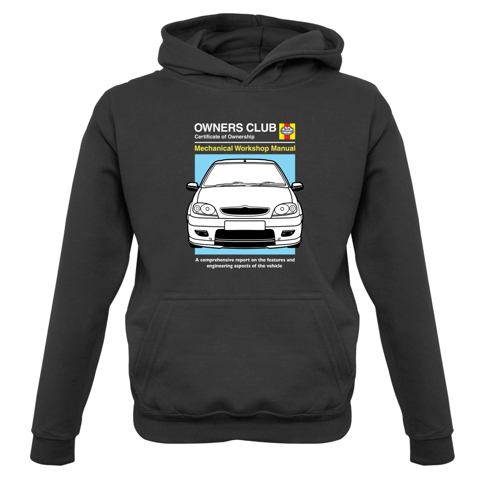 Car Owners Manual Citreon Saxo Kids T Shirt