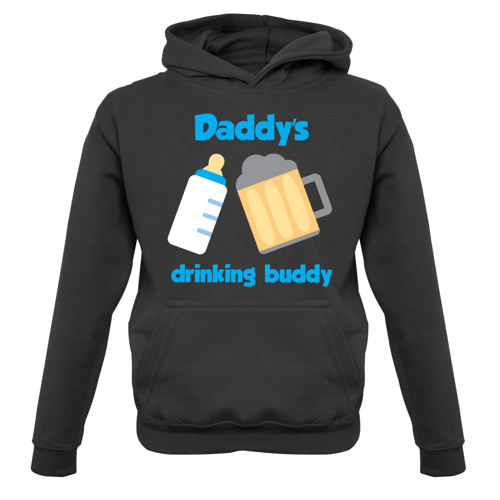 Daddy's Drinking Buddy Kids T Shirt