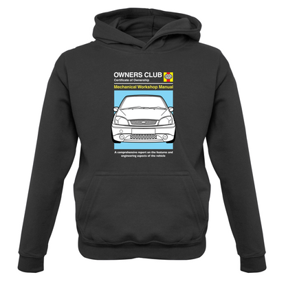 Car Owners Manual Ford Fiesta Kids T Shirt