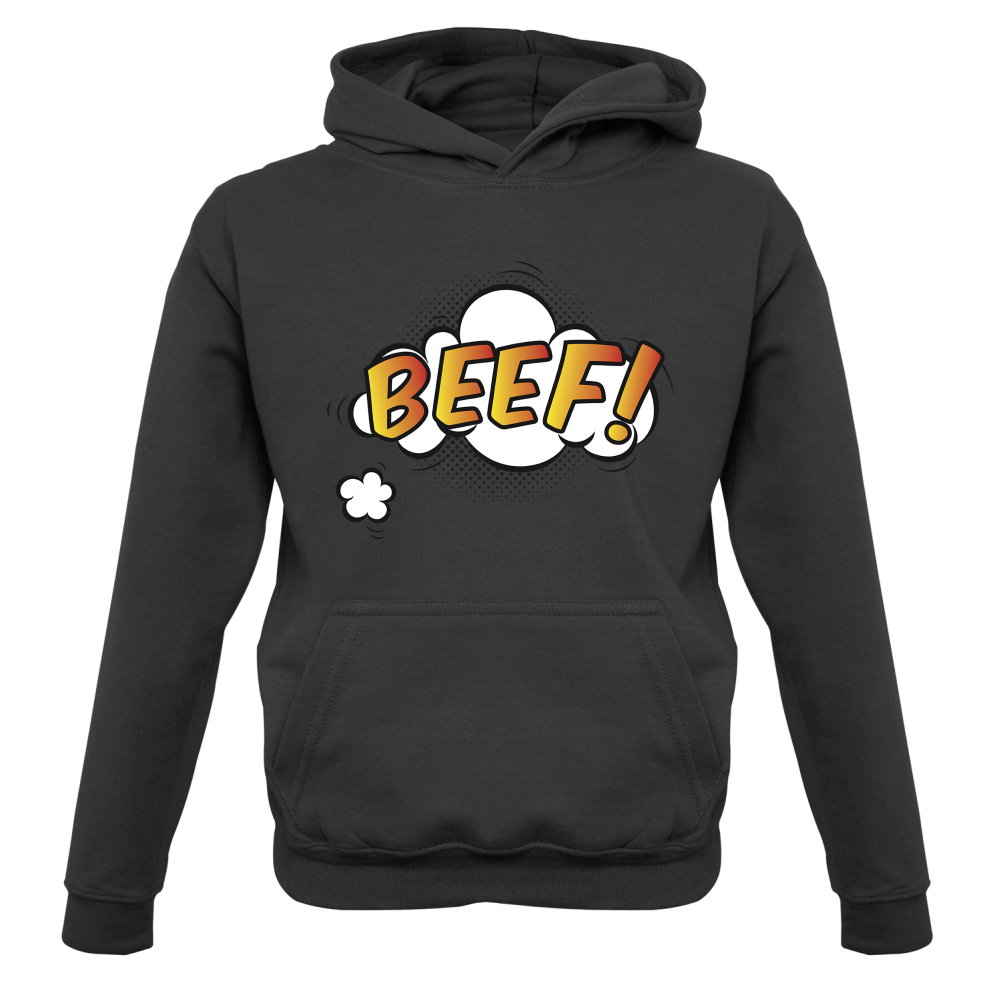 BEEF Word Art Kids T Shirt